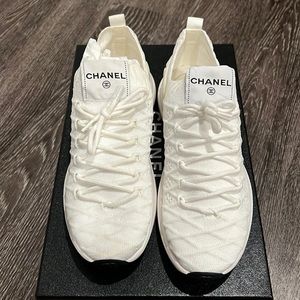 Brand new chanel running sneakers